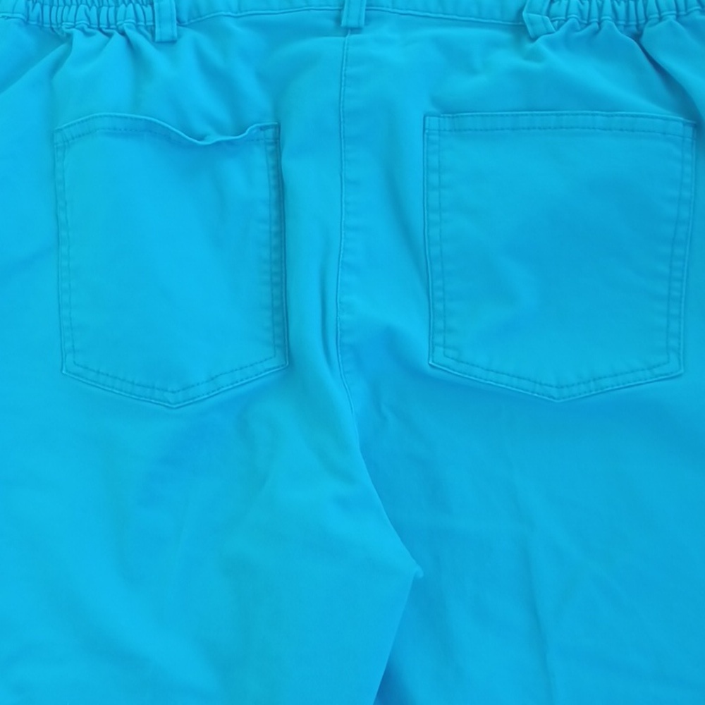 Ruby Rd Favorites Capris 2 Pair Orange , Aqua Women's Size 12 - Picture 8 of 8